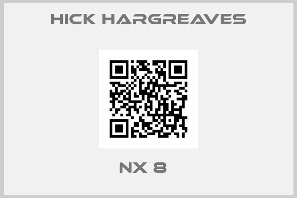 HICK HARGREAVES-NX 8  