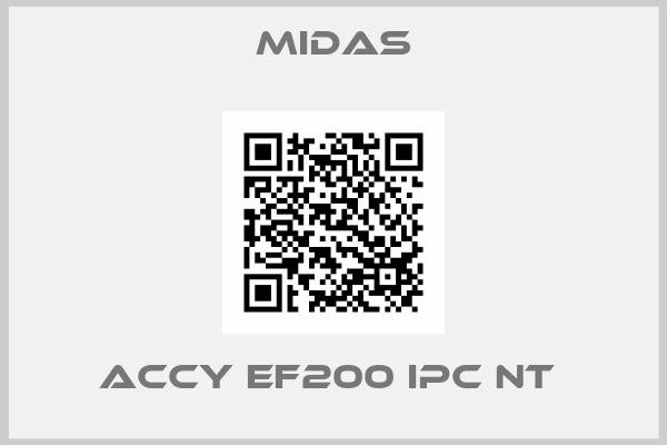 Midas-ACCY EF200 IPC NT 