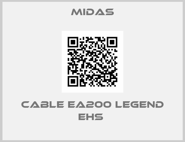 Midas-CABLE EA200 LEGEND EHS 
