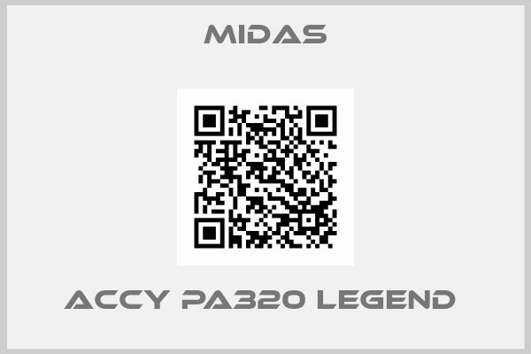 Midas-ACCY PA320 LEGEND 
