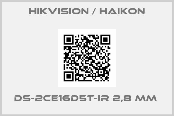 Hikvision / Haikon-DS-2CE16D5T-IR 2,8 mm 