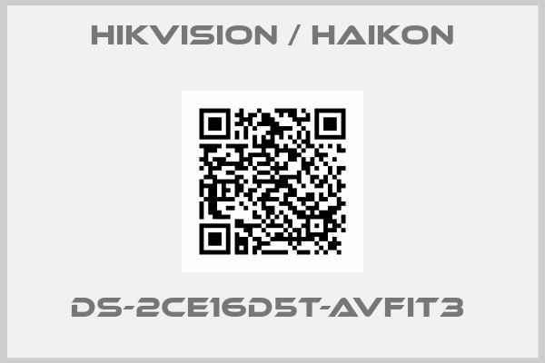 Hikvision / Haikon-DS-2CE16D5T-AVFIT3 