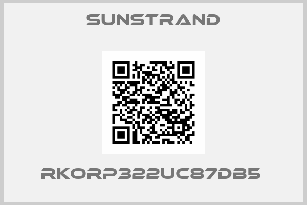 SUNSTRAND-RKORP322UC87DB5 