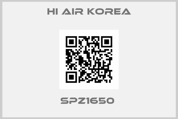 HI AIR KOREA-SPZ1650 