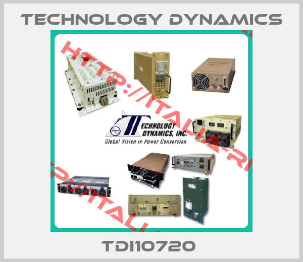 Technology Dynamics-TDI10720 
