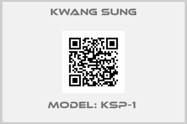 Kwang Sung-Model: KSP-1 