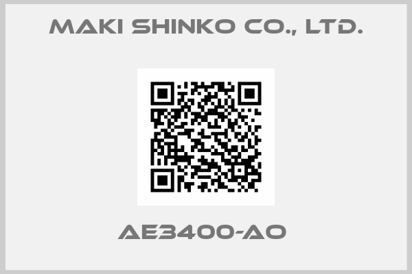 Maki Shinko Co., Ltd.-AE3400-AO 