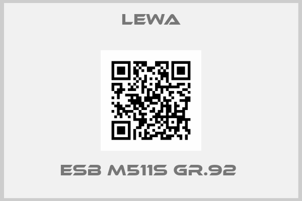 LEWA-ESB M511S GR.92 
