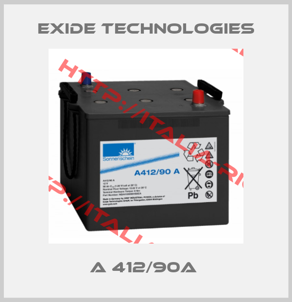 Exide Technologies-A 412/90A 