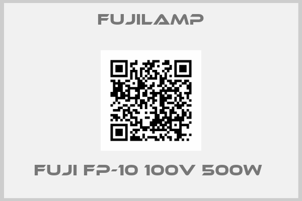 Fujilamp-FUJI FP-10 100V 500W 