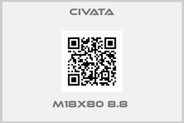 Civata-M18X80 8.8 