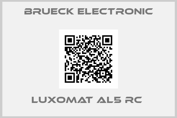 Brueck electronic-LUXOMAT AL5 RC 