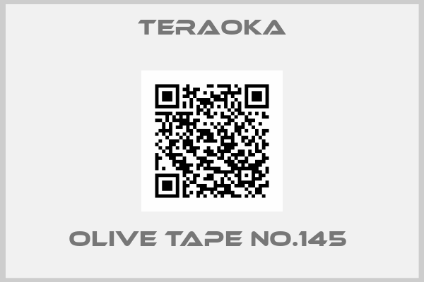 Teraoka-OLIVE TAPE NO.145 
