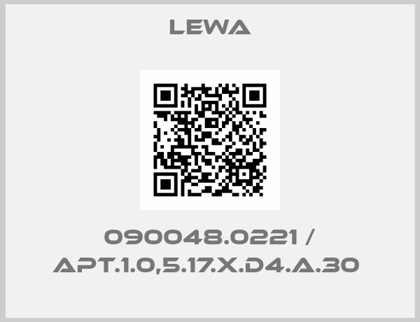 LEWA-090048.0221 / APT.1.0,5.17.X.D4.A.30 