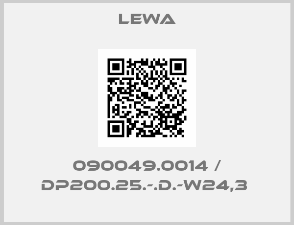 LEWA-090049.0014 / DP200.25.-.D.-W24,3 