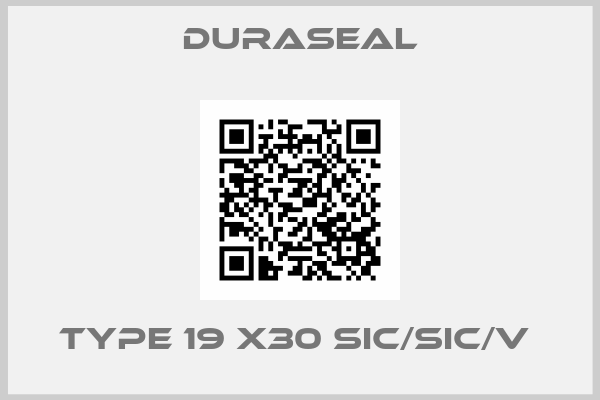 DuraSeal-TYPE 19 X30 SIC/SIC/V 
