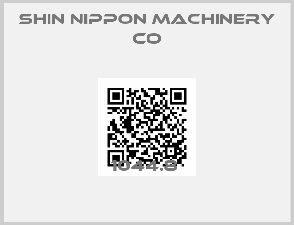 Shin Nippon Machinery Co-1044.8 