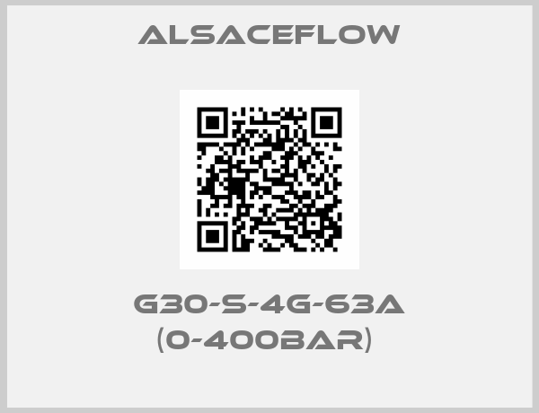 AlsaceFlow-G30-S-4G-63A (0-400bar) 