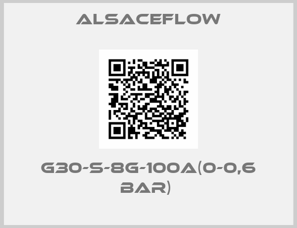AlsaceFlow-G30-S-8G-100A(0-0,6 bar) 