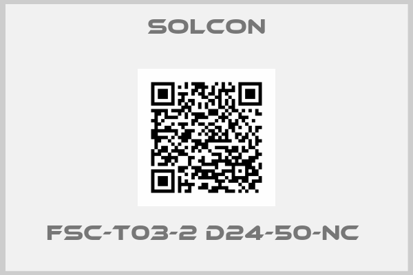 SOLCON-FSC-T03-2 D24-50-NC 
