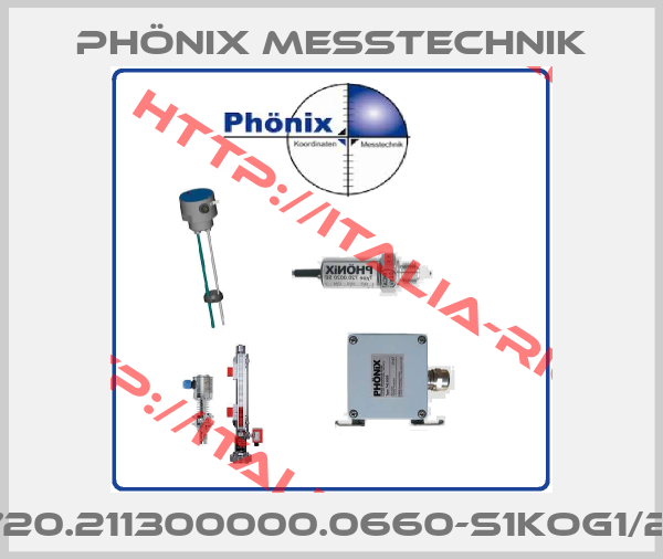 Phönix Messtechnik-720.211300000.0660-S1KOG1/2"