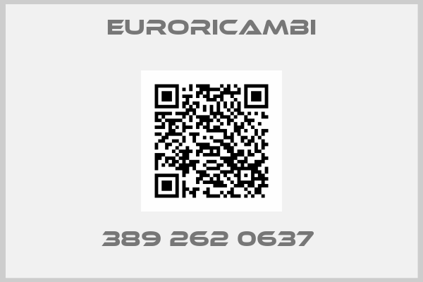 EURORICAMBI-389 262 0637 