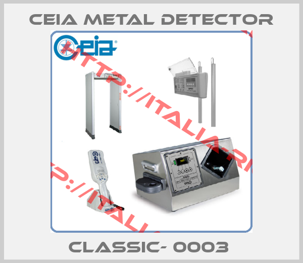 CEIA METAL DETECTOR-CLASSIC- 0003 