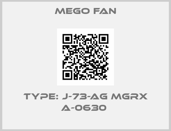 MEGO fan-Type: J-73-AG MGRX A-0630 