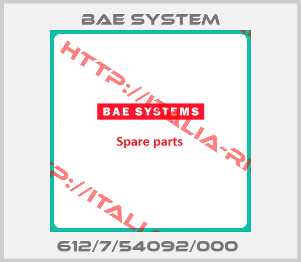 Bae System-612/7/54092/000 