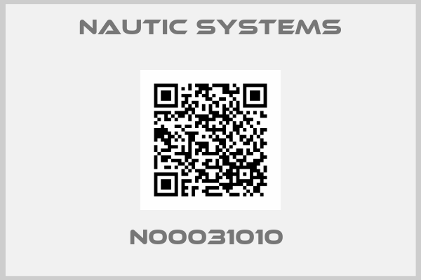 NAUTIC SYSTEMS-N00031010 