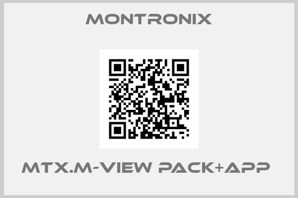 Montronix-MTX.M-VIEW PACK+APP 