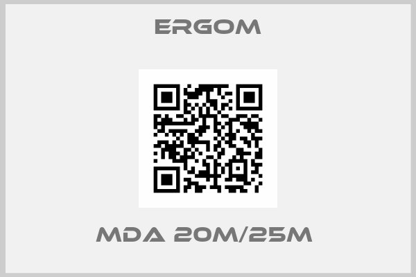 Ergom-MDA 20M/25M 