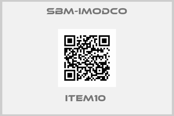 SBM-IMODCO-ITEM10 
