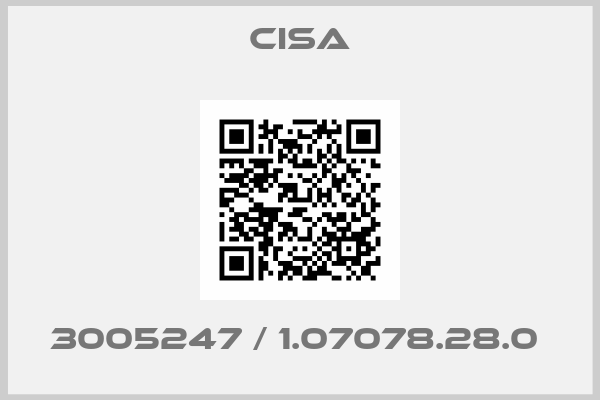 CISA-3005247 / 1.07078.28.0 