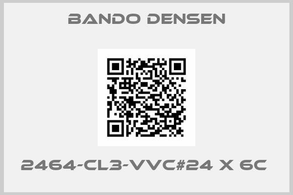 Bando Densen-2464-CL3-VVC#24 x 6C 