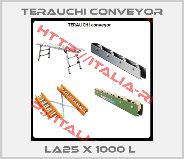 TERAUCHI conveyor-LA25 x 1000 L 