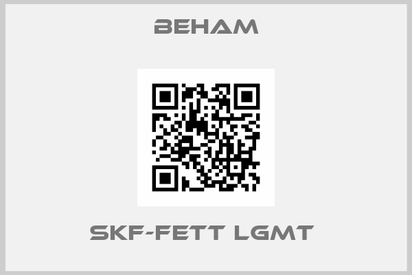 Beham-SKF-Fett LGMT 