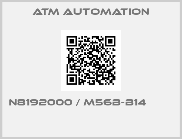 Atm Automation-N8192000 / M56B-B14                     