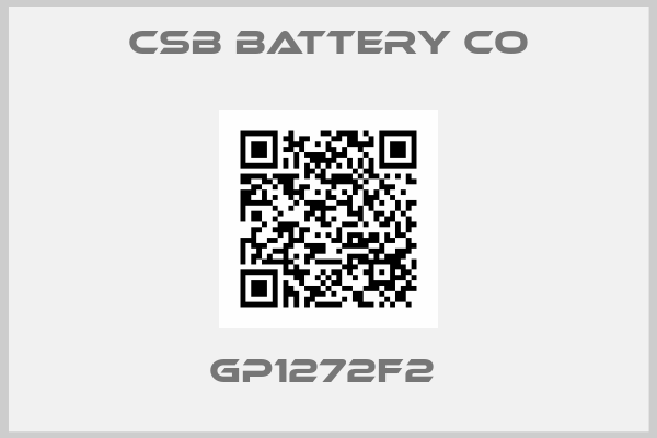 CSB Battery Co-GP1272F2 