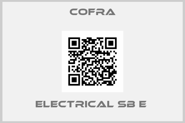 Cofra-Electrical SB E 