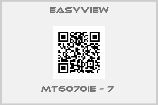 EASYVIEW-MT6070iE – 7 