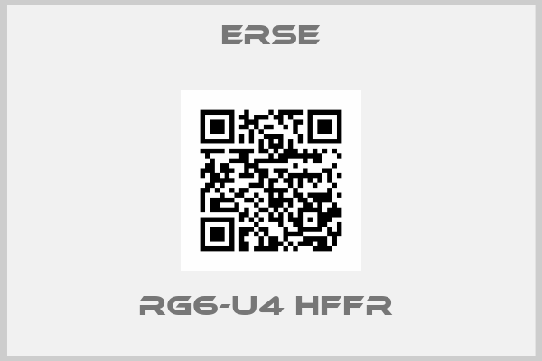 Erse-RG6-U4 HFFR 