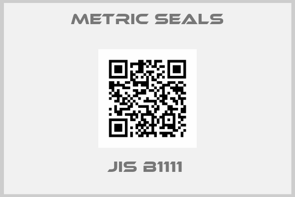 Metric Seals-JIS B1111 