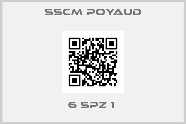 SSCM Poyaud-6 SPZ 1 