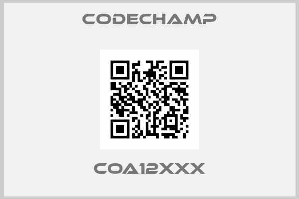 Codechamp-COA12XXX