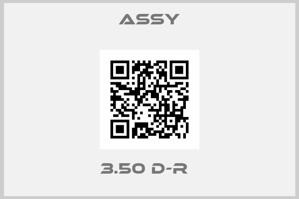 Assy-3.50 D-R  