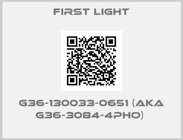 FIRST LIGHT-G36-130033-0651 (AKA G36-3084-4PHO) 