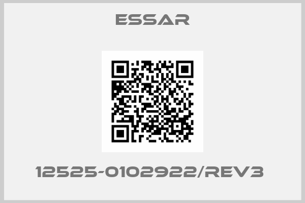 Essar-12525-0102922/REV3 