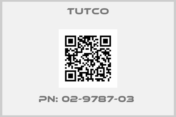 TUTCO-PN: 02-9787-03 