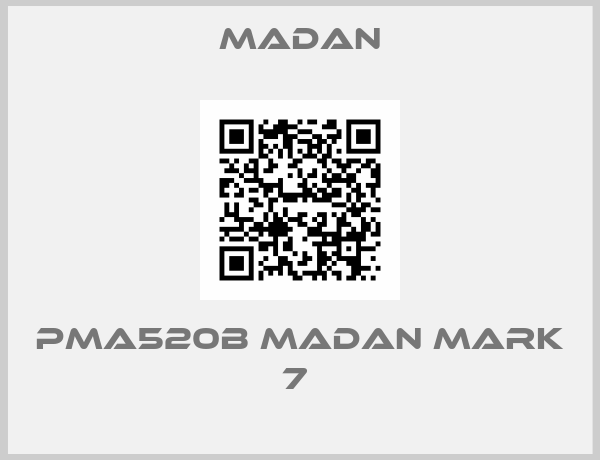 MADAN-PMA520B Madan Mark 7 